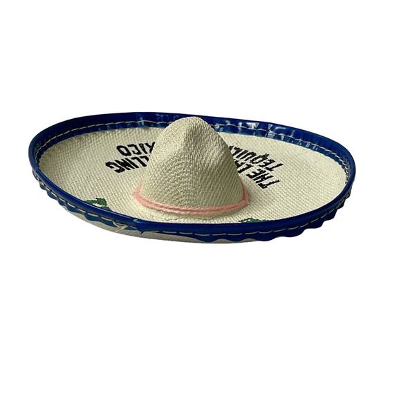 Set of 2 Vintage Sauza Tequila Promo Mini Sombreros Advertising Mexico Barware - Picture 9 of 13